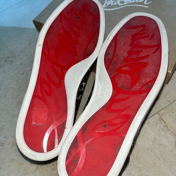100% Authentic Men's Christian Louboutin limited edition sneakers - Picture 4 of 4